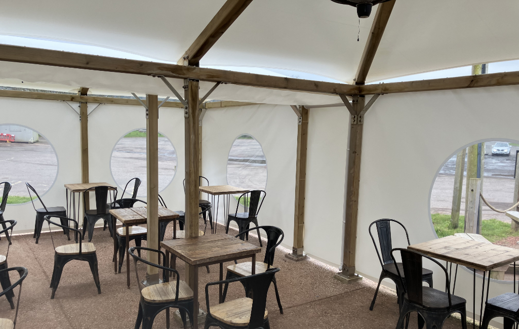 K’ohana Gazebo 3 inside